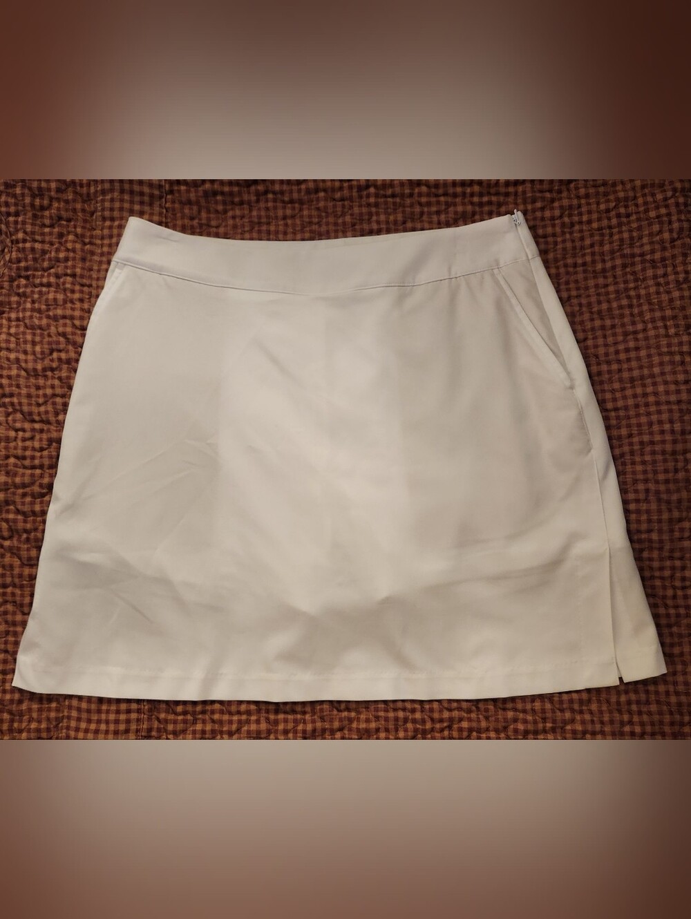 Adidas Women's White Golf Skort Athletic Skirt